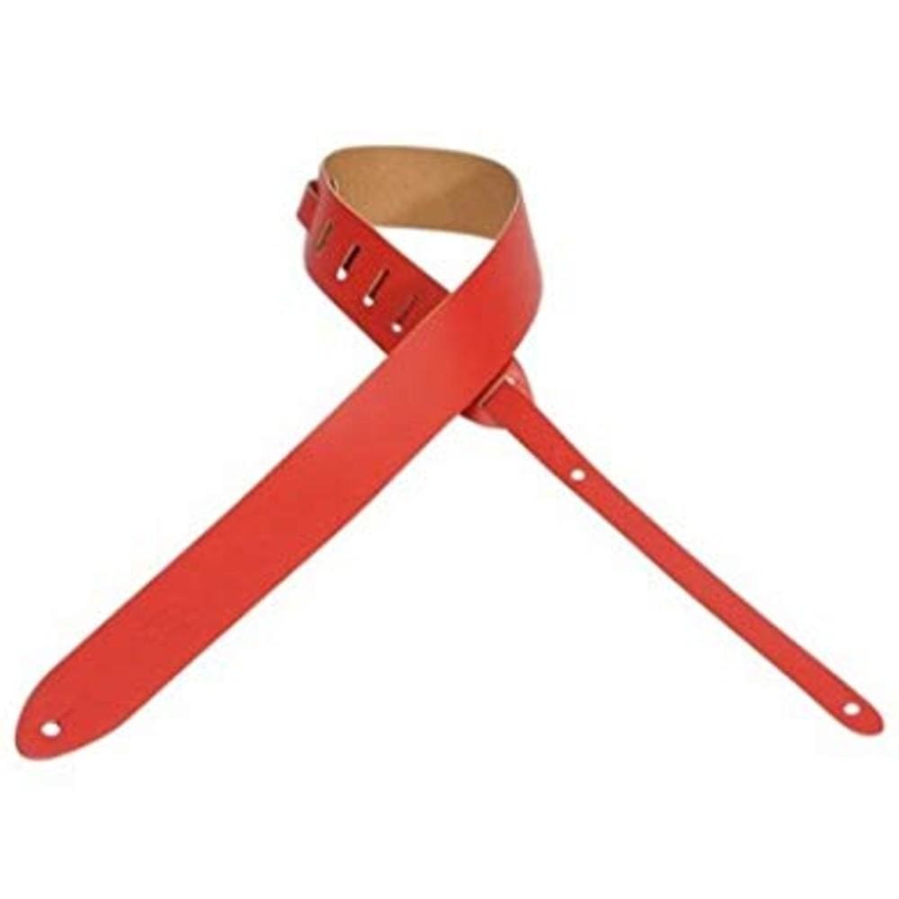levy's guitar straps red levy's m12 2 inch leather guitar straps