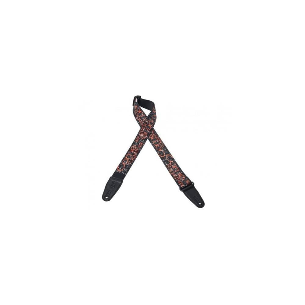 levys guitar straps levys mpl2-013 polyester 2 inch guitar strap