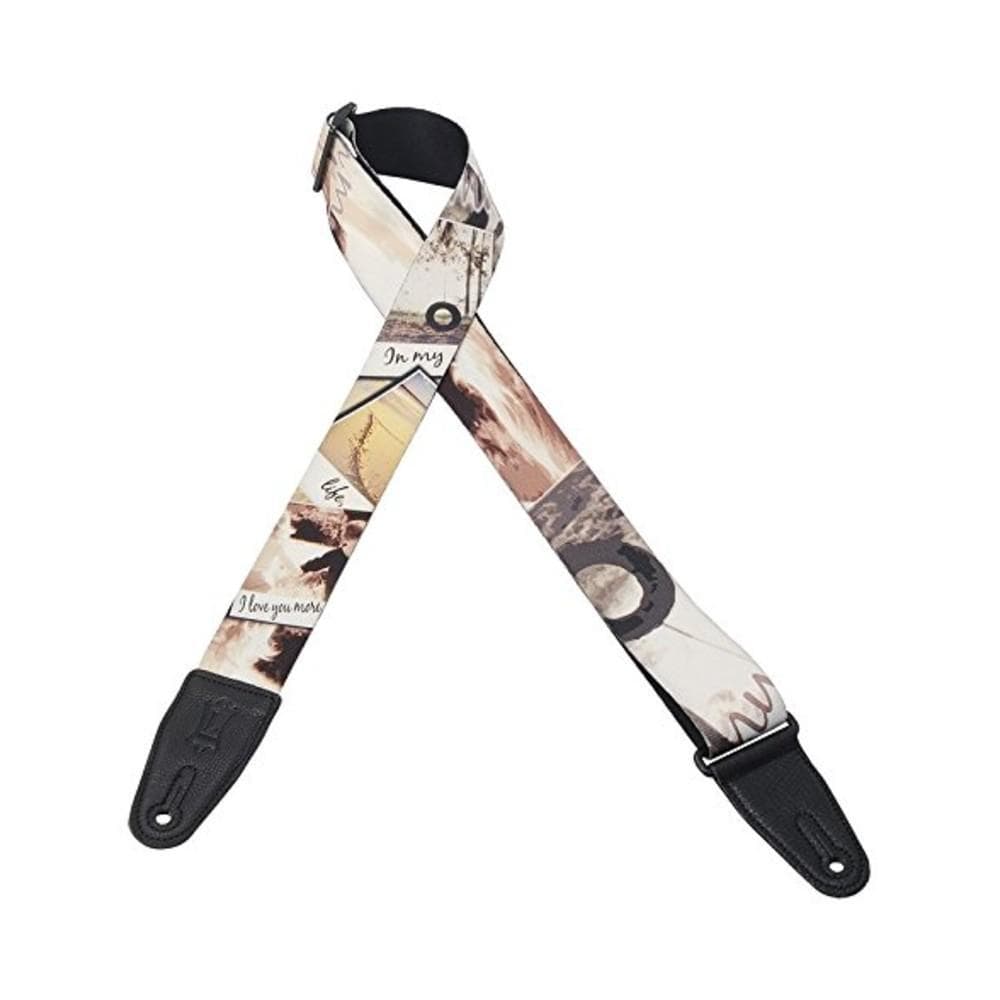 levys guitar straps levys mpl2-017 2 inch polyester guitar strap