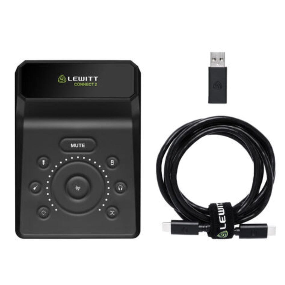 lewitt audio interfaces lewitt connect 2 usb-c audio interface