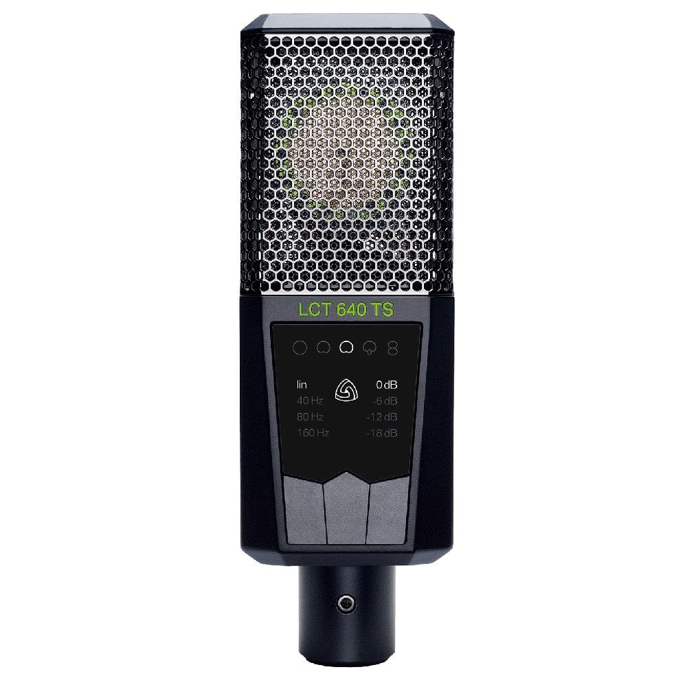 lewitt condenser microphones lewitt lct 640 ts dual output mode condenser microphone