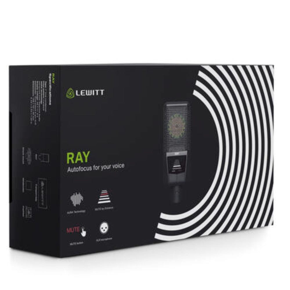 lewitt condenser microphones lewitt ray large diphragm condenser microphones