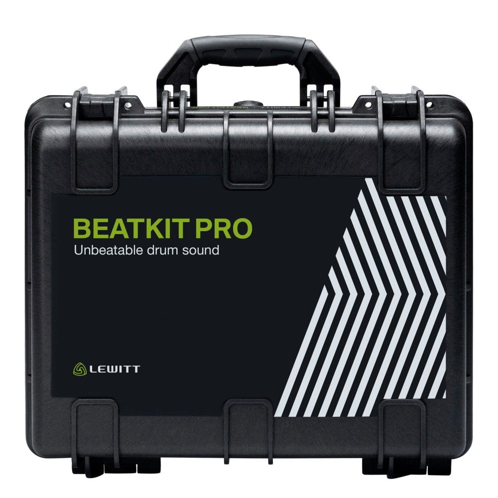 lewitt drumkit microphones black lewitt beatkit pro 7-piece drum microphone set