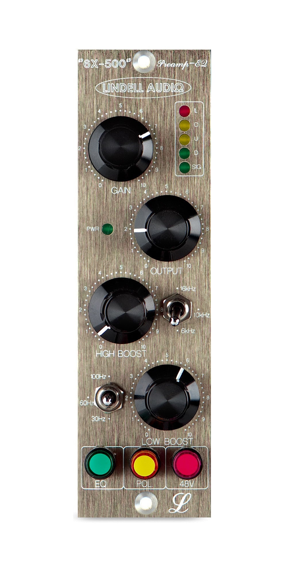 lindell audio signal processors lindell audio 6x-500 microphone preamp & eq