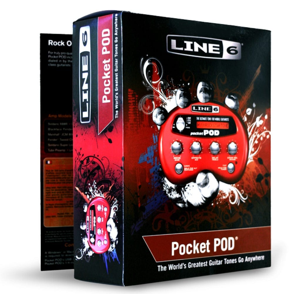 line 6 effect pedals line 6 pocket pod guitar multi effects processor