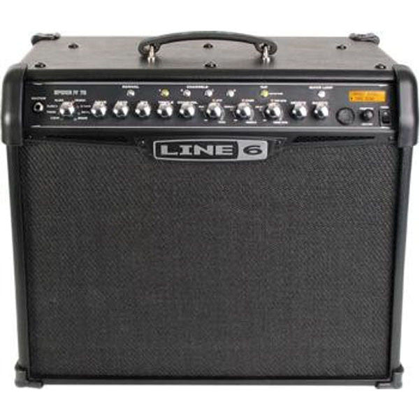 line 6 guitar amplifiers line 6 spider iv 75 75w 1x12 combo guitar amplifier