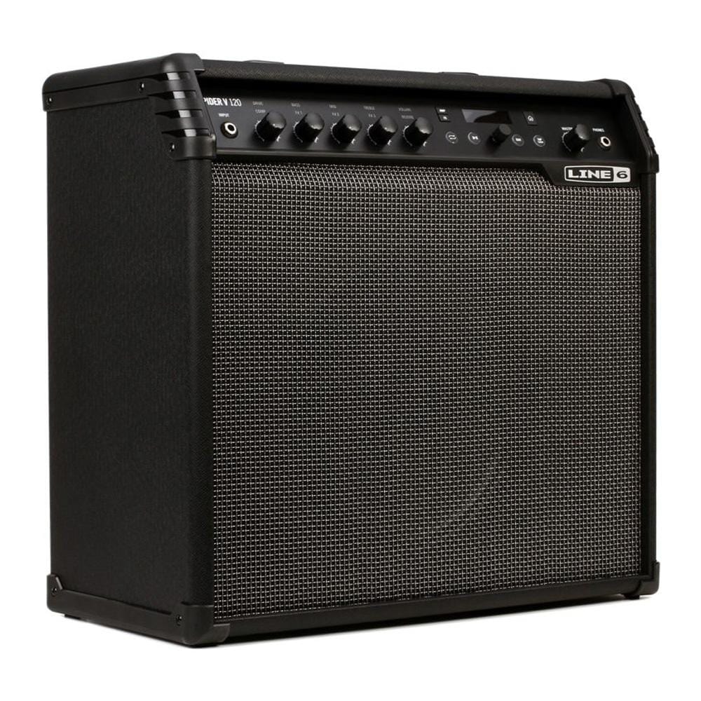 line 6 guitar amplifiers line 6 spider v 120 watt guitar combo amplifier