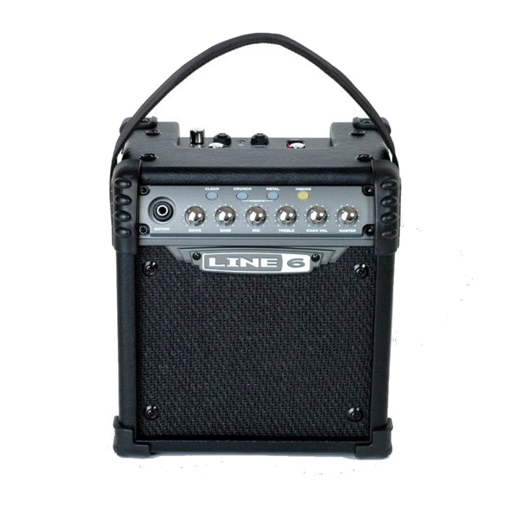 line 6 guitar combo amplifiers line 6 micro spider 6w portable guitar amplifier with mic input