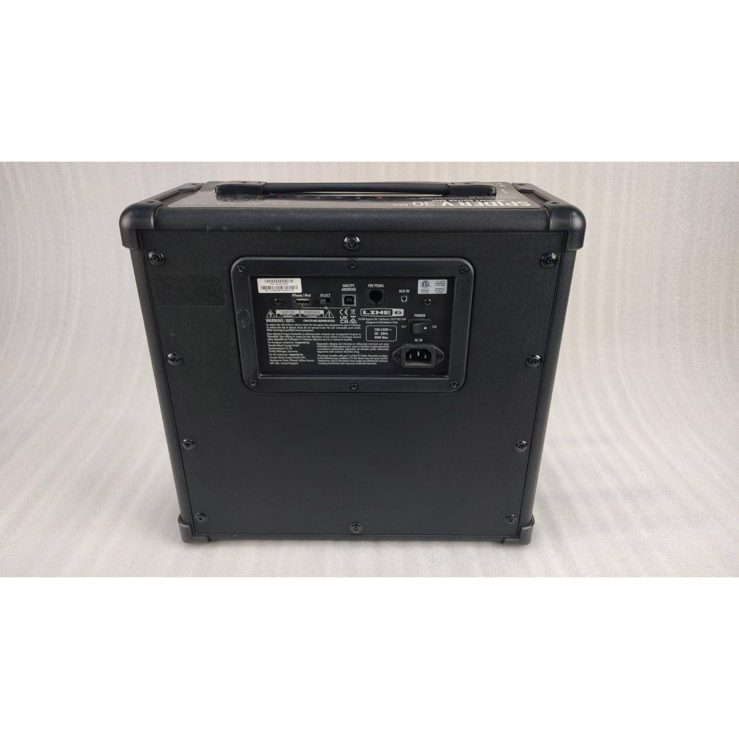 Line 6 Guitar Combo Amplifiers Line 6 Spider V 30W MKII Series Modeling Combo Guitar Amplifier - Open Box