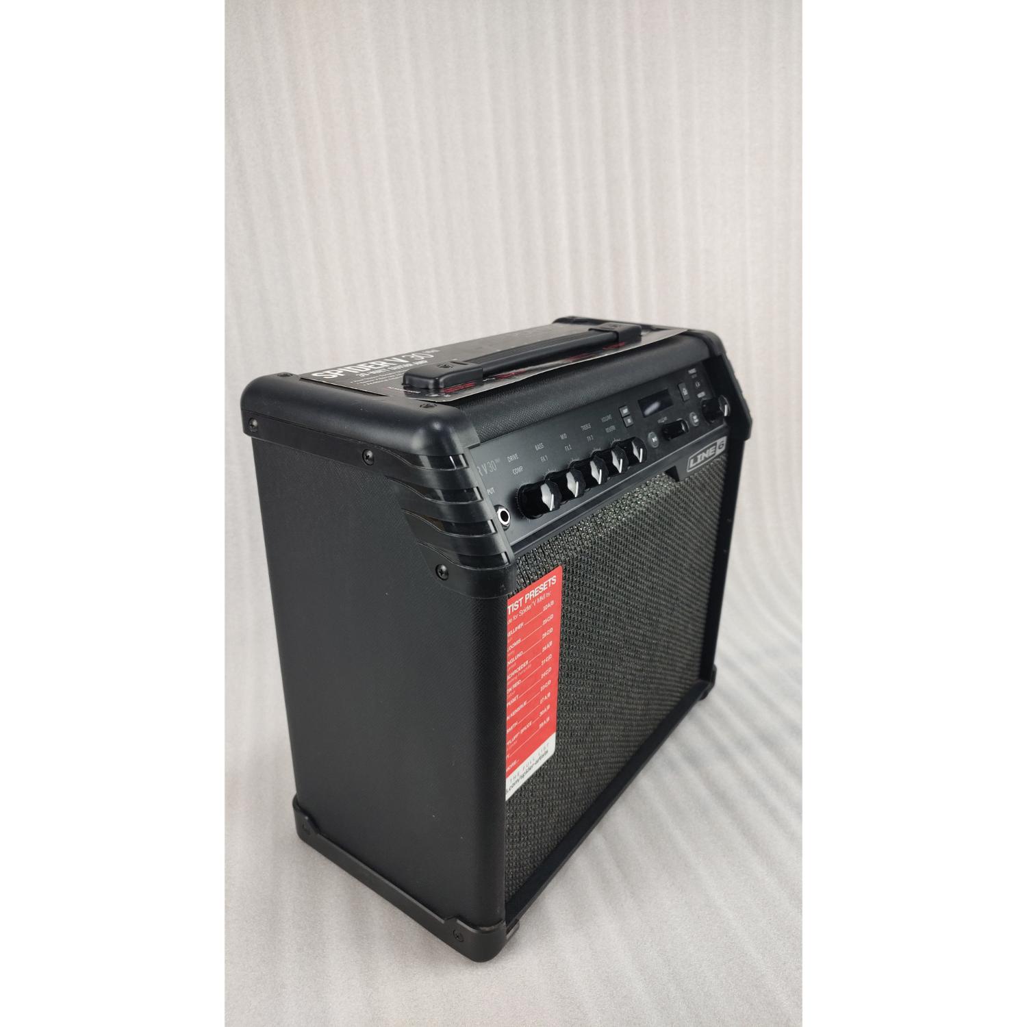 Line 6 Guitar Combo Amplifiers Line 6 Spider V 30W MKII Series Modeling Combo Guitar Amplifier - Open Box