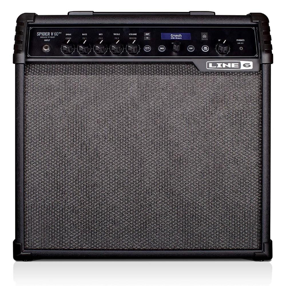 line 6 guitar combo amplifiers line 6 spider v 60w mkii series modeling guitar combo amplifier