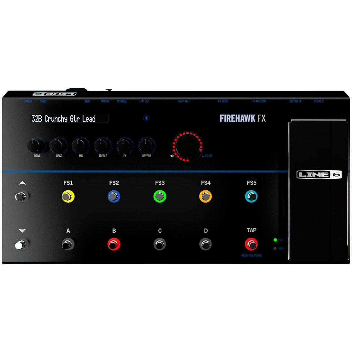 line 6 guitar processors line 6 firehawk fx guitar multi-effects processor