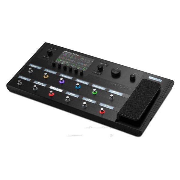 line 6 guitar processors line 6 helix floor guitar multi-effects processor