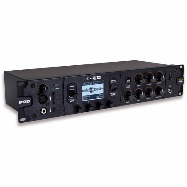 line 6 rack mounted effects line 6 pod hd pro rack multi-effect processor