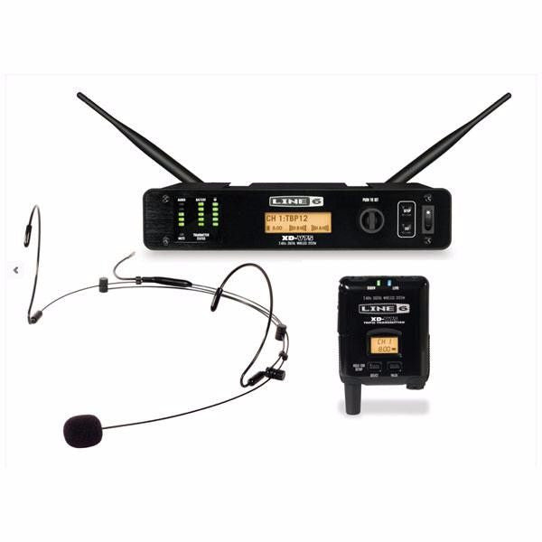 line 6 wireless systems line 6 xd-v75hs digital wireless headset microphone system (black)