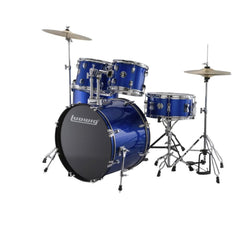 Ludwig Acoustic Drum Kits Blue Ludwig Accent Fuse 5-Piece Acoustic Drum Kit With Hardware & Cymbals