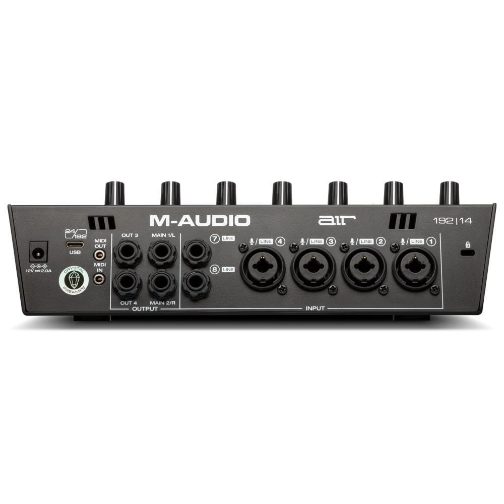 m-audio audio interfaces m-audio air 192 | 14 8-in/4-out 24/192 usb audio interface
