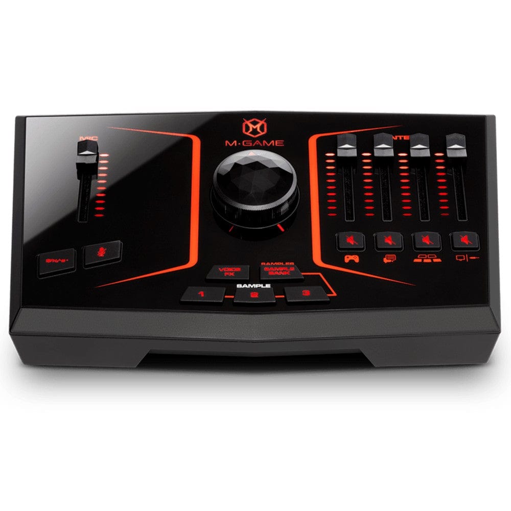 m-audio audio interfaces m-audio m-game solo usb streaming mixer audio interface