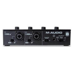 M-Audio Audio Interfaces M-Audio M-Track Duo 2-Channel USB Audio Interface With 2 Combo Inputs With Crystal Preamps & Phantom Power