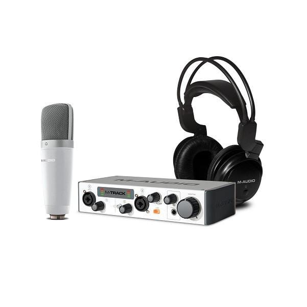 m-audio audio interfaces m-audio vocal studio pro ii bundle with microphones, headphones and plugins - open box