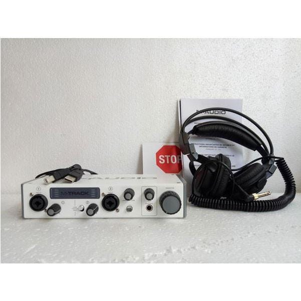 m-audio audio interfaces m-audio vocal studio pro ii bundle with microphones, headphones and plugins - open box