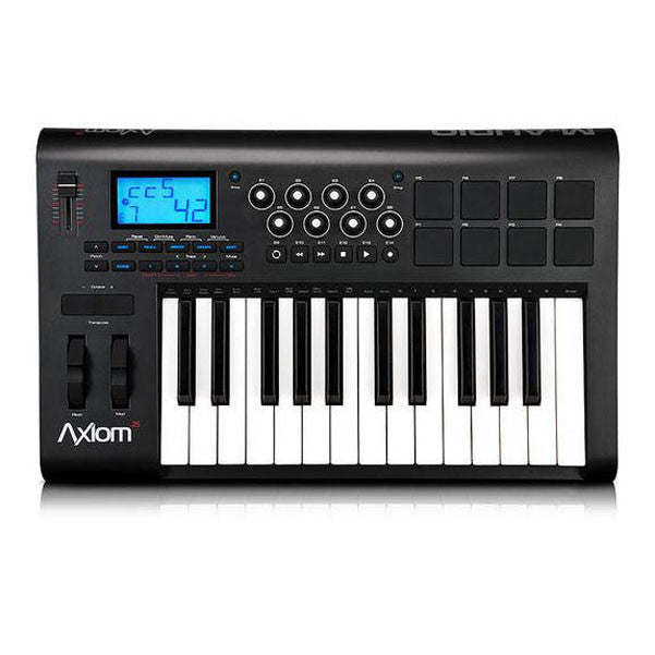 m-audio midi keyboards m-audio axiom 25 mkii 2nd gen keyboard midi controller
