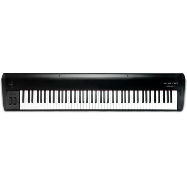 m-audio midi keyboards m-audio hammer88 88 key usb midi controller keyboard