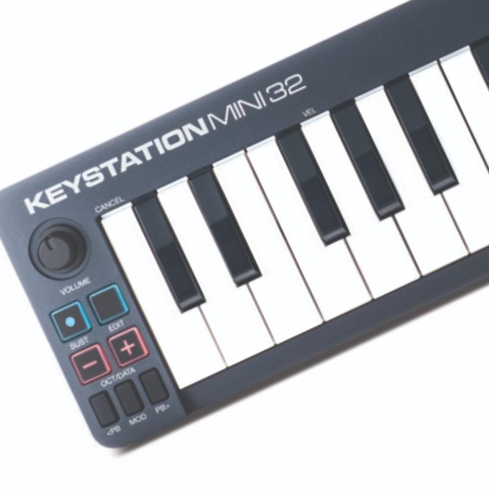 m-audio midi keyboards m-audio keystation mini 32 midi keyboard - ii generation
