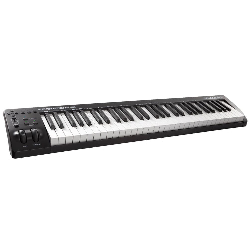 m-audio midi keyboards m-audio keystation mk3 61-key midi keyboard controller