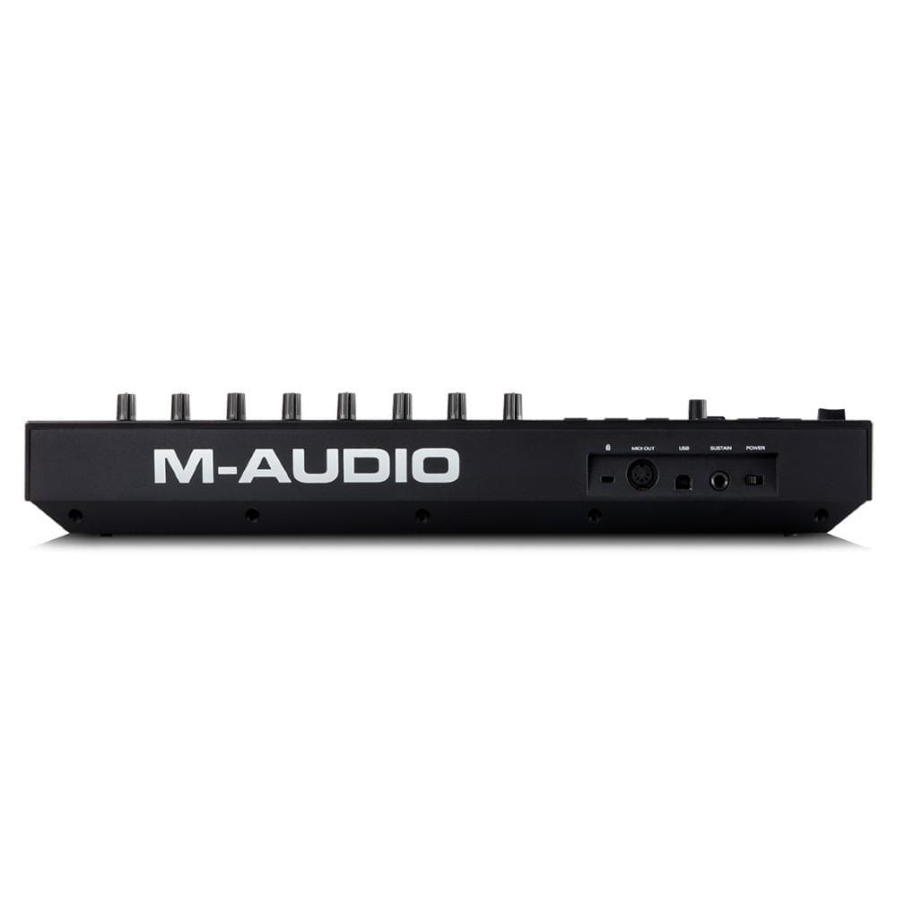 m-audio midi keyboards m-audio oxygen pro usb powered midi controller with smart controls & auto mapping