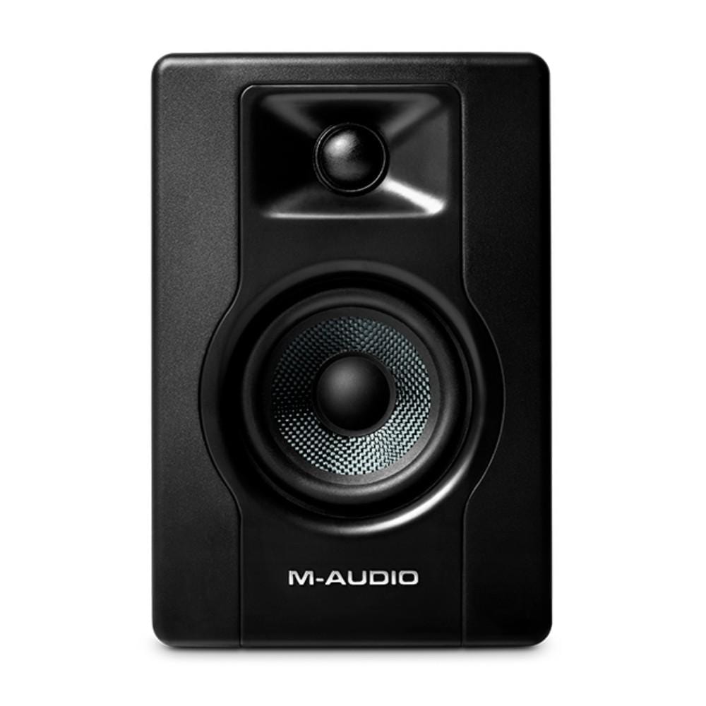 m-audio monitor speakers m-audio bx3 120-watt multimedia reference monitor speakers - pair