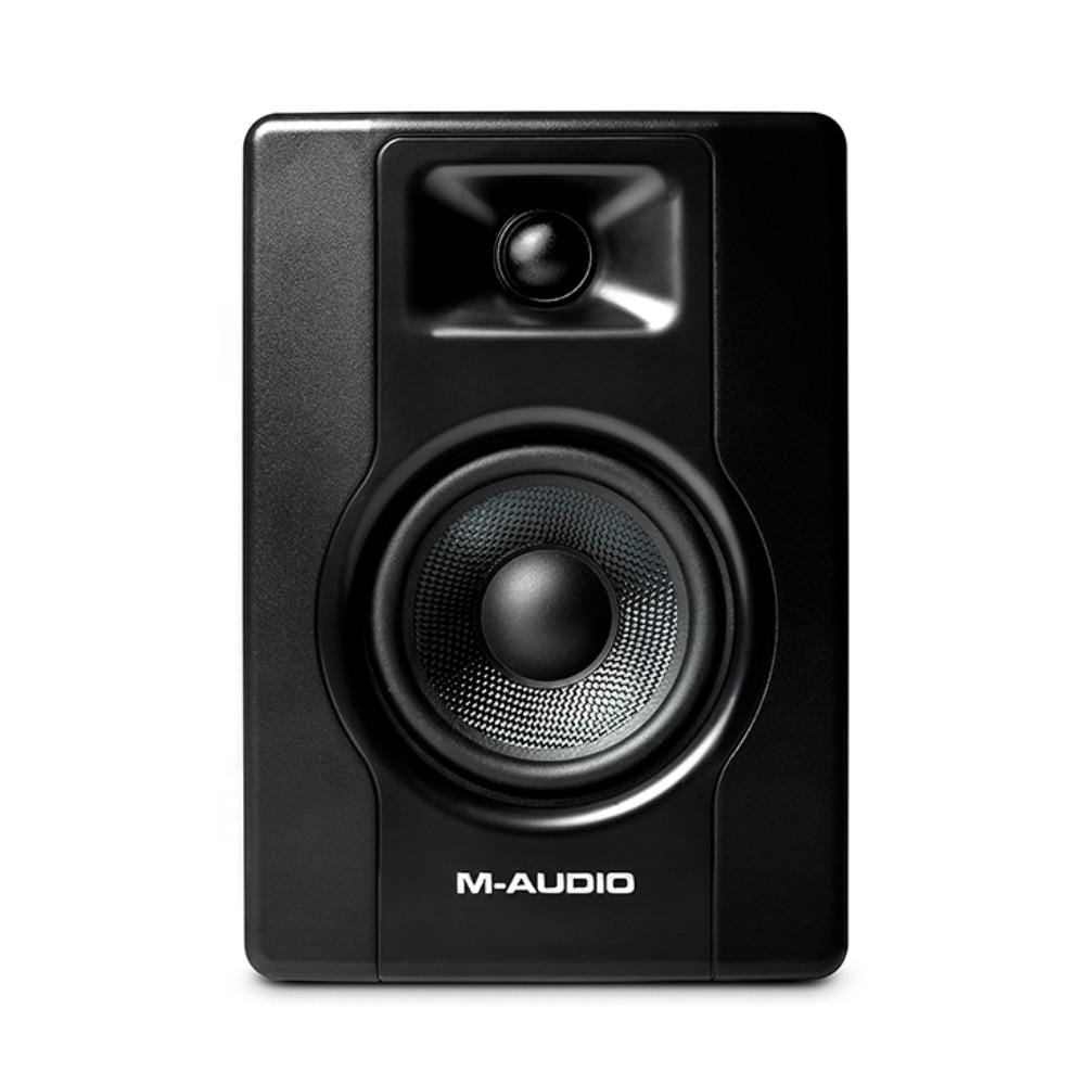 m-audio monitor speakers m-audio bx4 120-watt multimedia reference monitor speakers - pair