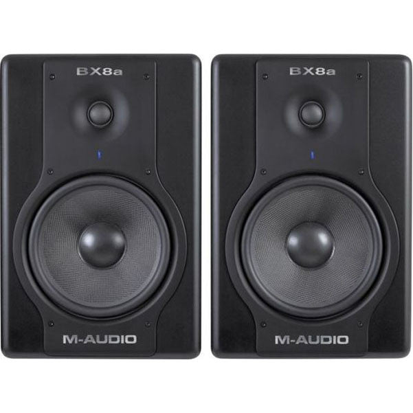 m-audio monitor speakers m-audio bx8a studiophile deluxe active monitors