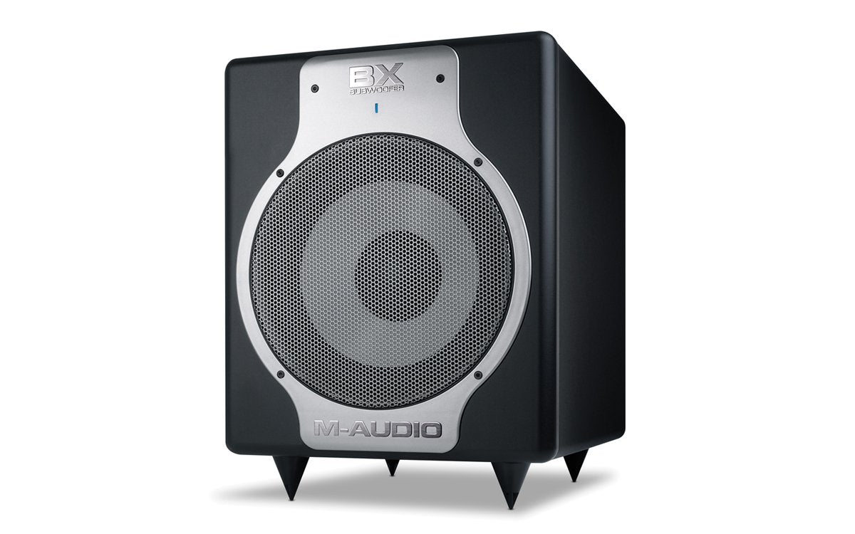 m-audio subwoofers m-audio bx premium active 10 inch studio subwoofer