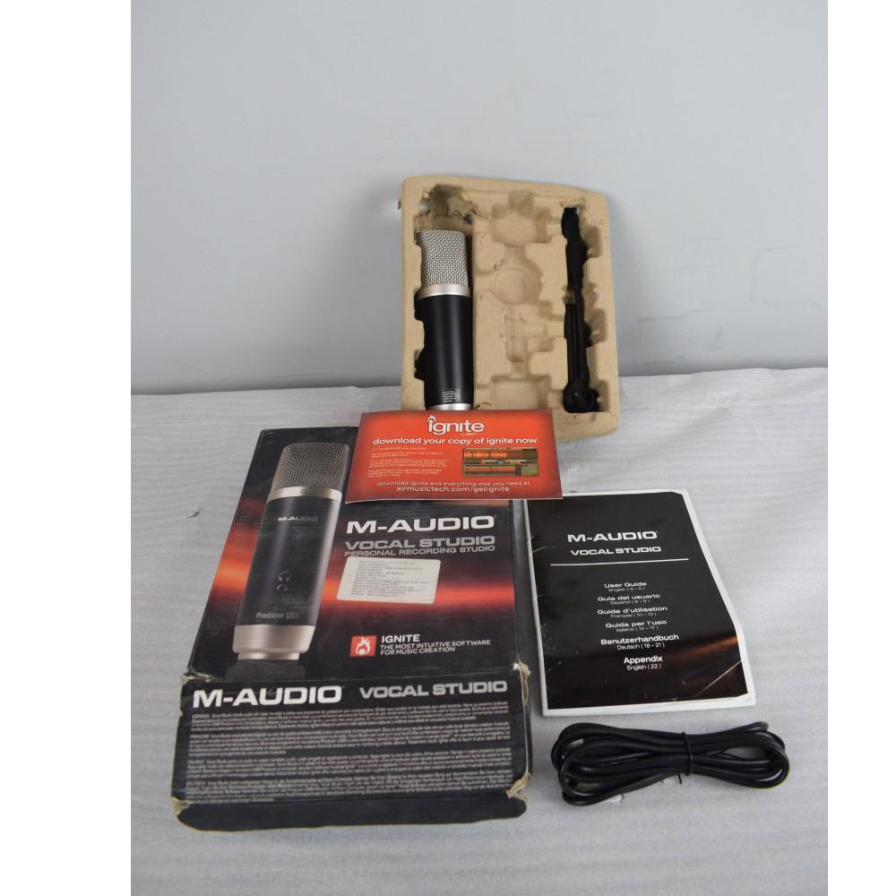 m-audio usb microphones m-audio vocal studio usb microphone - open box b stock