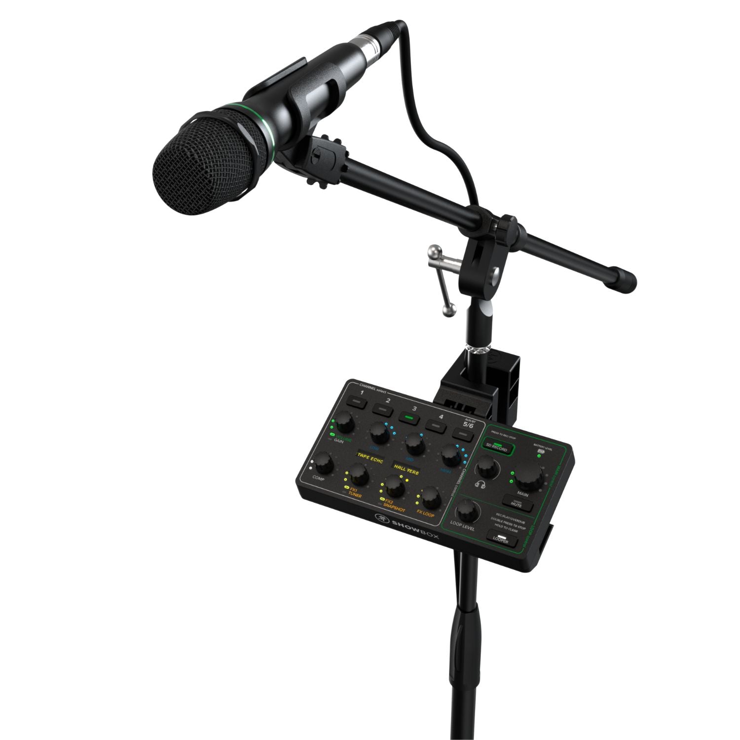Mackie Active PA Speakers Mackie ShowBox Battery-Powered All-in-One Live Performance Rig with Breakaway Mix Control