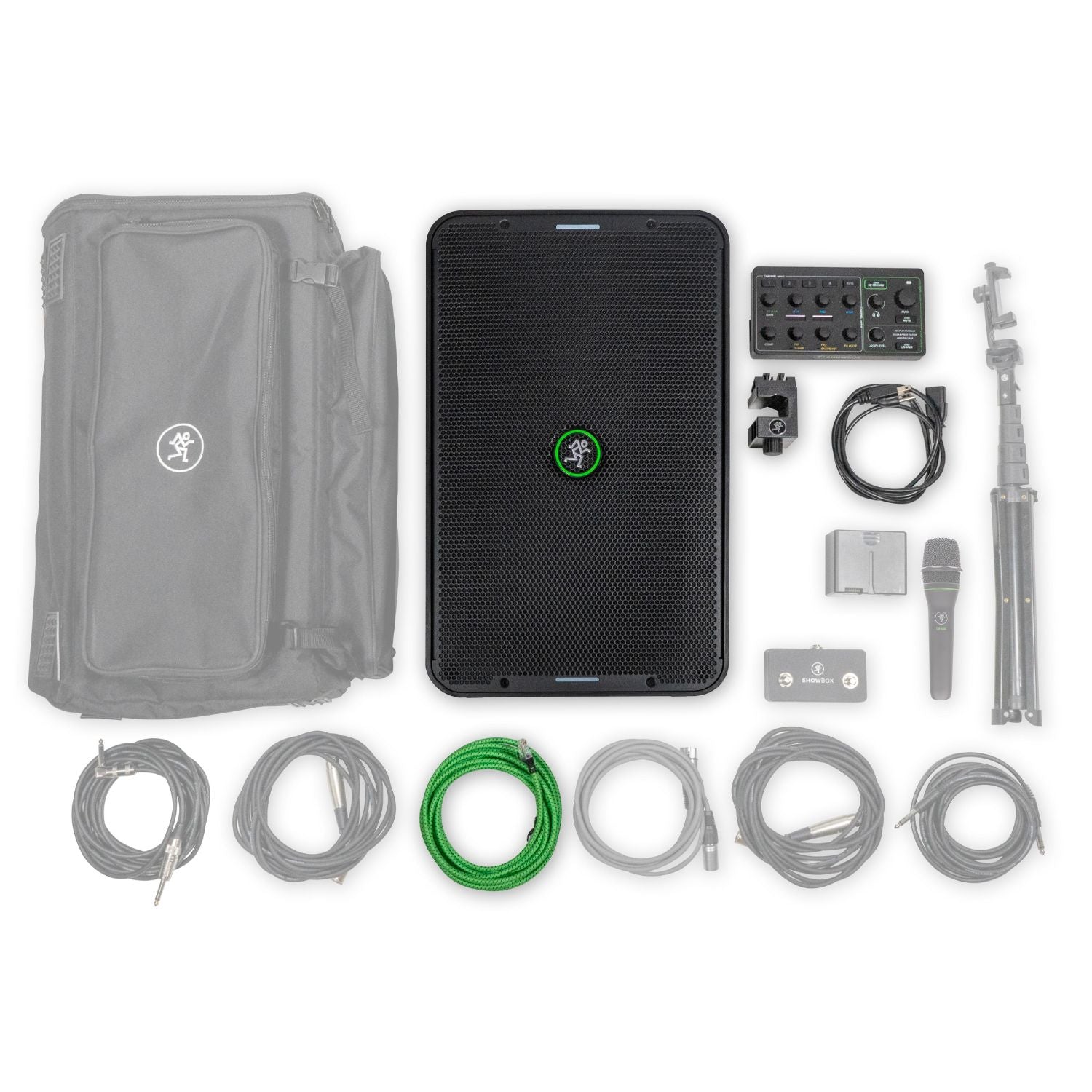 Mackie Active PA Speakers Mackie ShowBox Battery-Powered All-in-One Live Performance Rig with Breakaway Mix Control