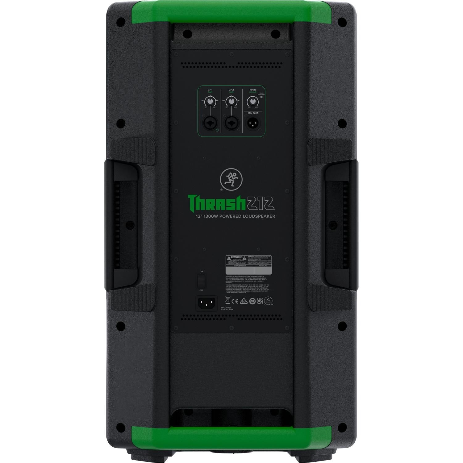 Mackie Active PA Speakers Mackie Thrash 212 12” 1300W Powered Loudspeaker