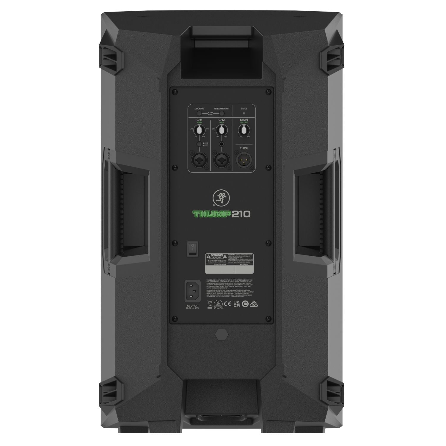 Mackie Active PA Speakers Mackie Thump210 10" 1400W Powered Loudspeaker