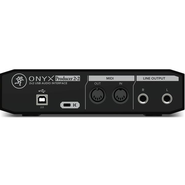 mackie audio interfaces mackie onyx producer 2-in x 2-out usb audio interface with midi