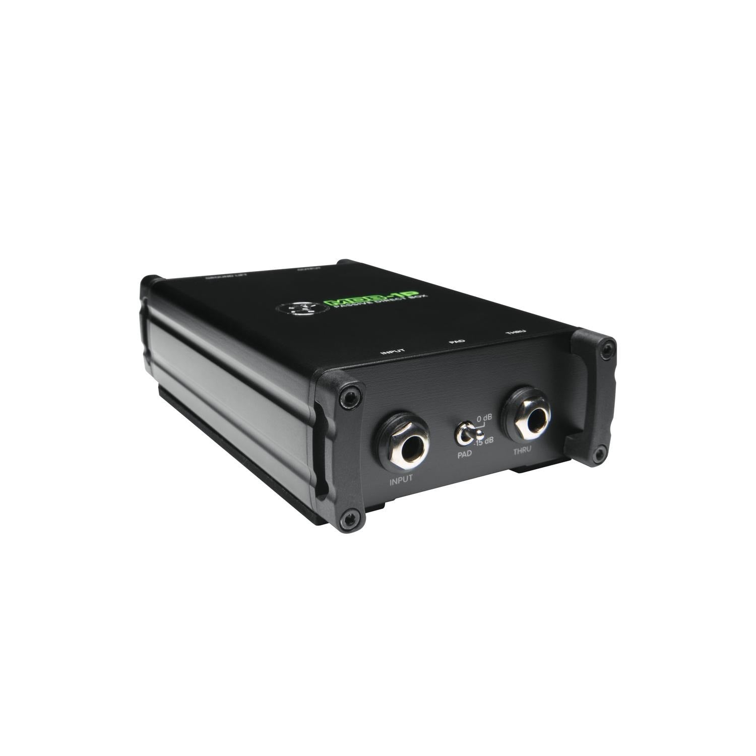 Mackie D I Boxes Mackie MDB 1P Passive Mono DI Box