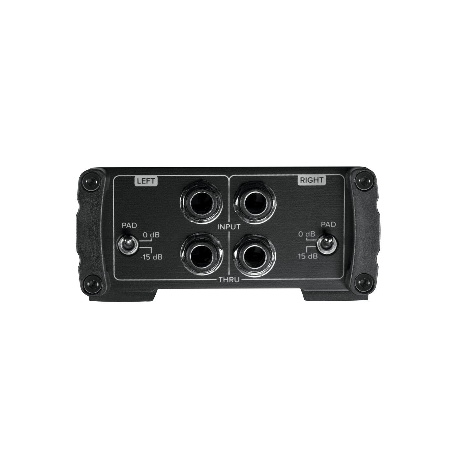 Mackie D I Boxes Mackie MDB 2P Passive Stereo DI Box