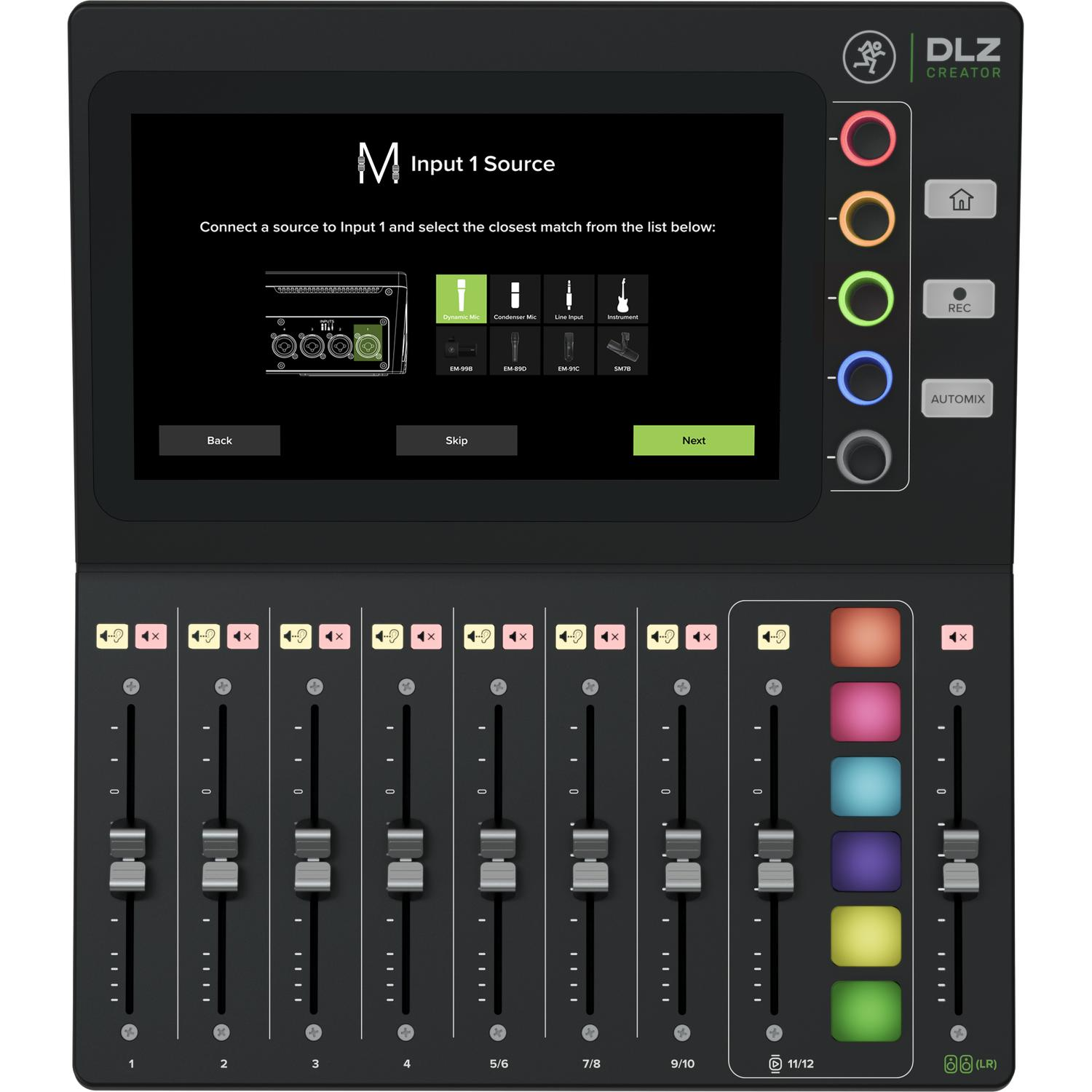 Mackie Digital Mixers Mackie DLZ Creator Adaptive Digital Mixer
