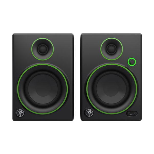 mackie monitor speaker bundles mackie cr3 3inch creative reference multimedia monitors with isolation pads, cables and ebook - pair
