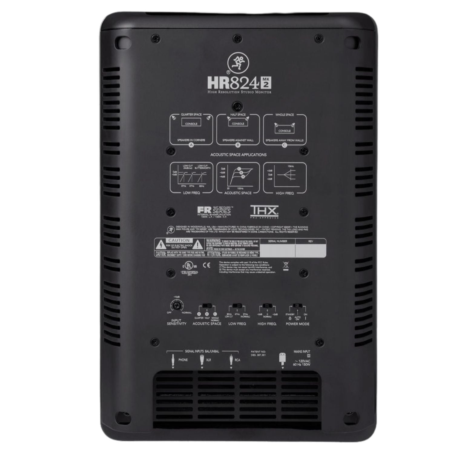 Mackie Monitor Speakers Mackie HR824mk2 8inch 2-Way High Resolution Studio Monitor