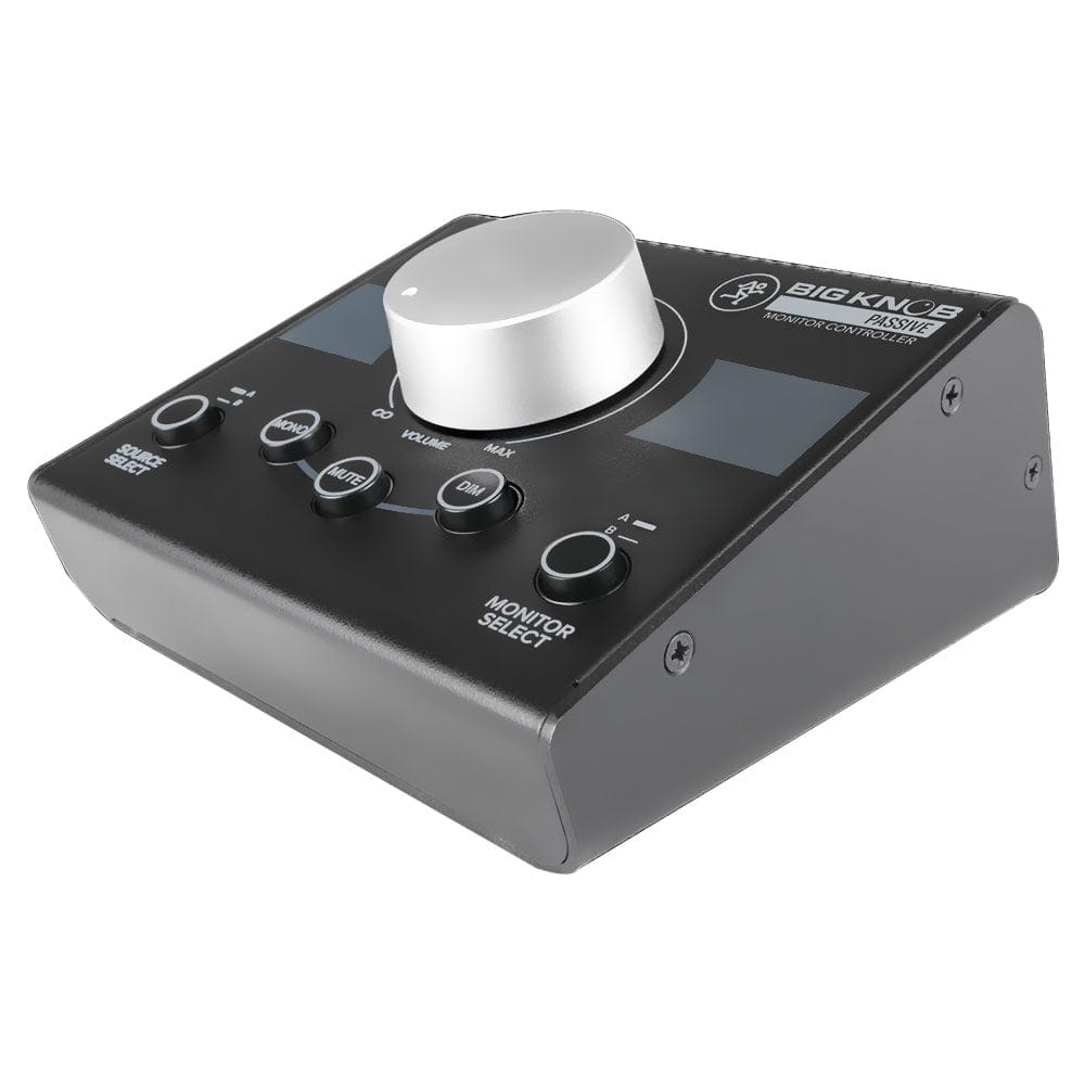 mackie studio monitor controllers mackie big knob passive tabletop studio monitor controller