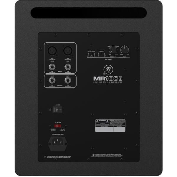 mackie subwoofers mackie mr10s mk3 active studio subwoofer