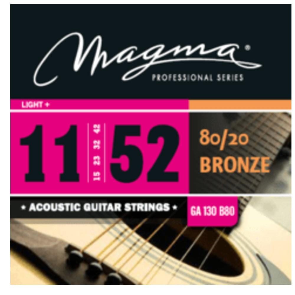 magma acoustic guitar strings magma ga130b80 011-052 acoustic guitar string