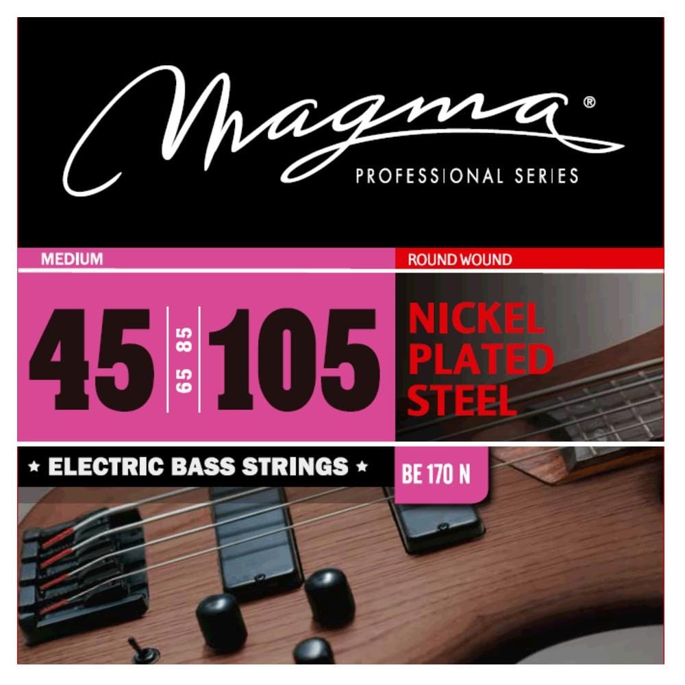 magma bass guitar strings medium magma nickel plated steel round wound long scale electric bass guitar strings