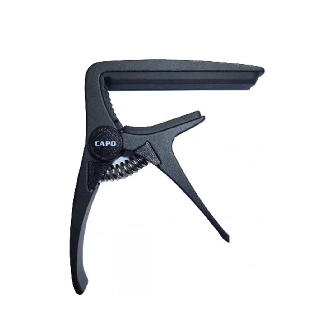 magma capos magma mc-03 metal guitar capo for acoustic, classical and electric guitar - black